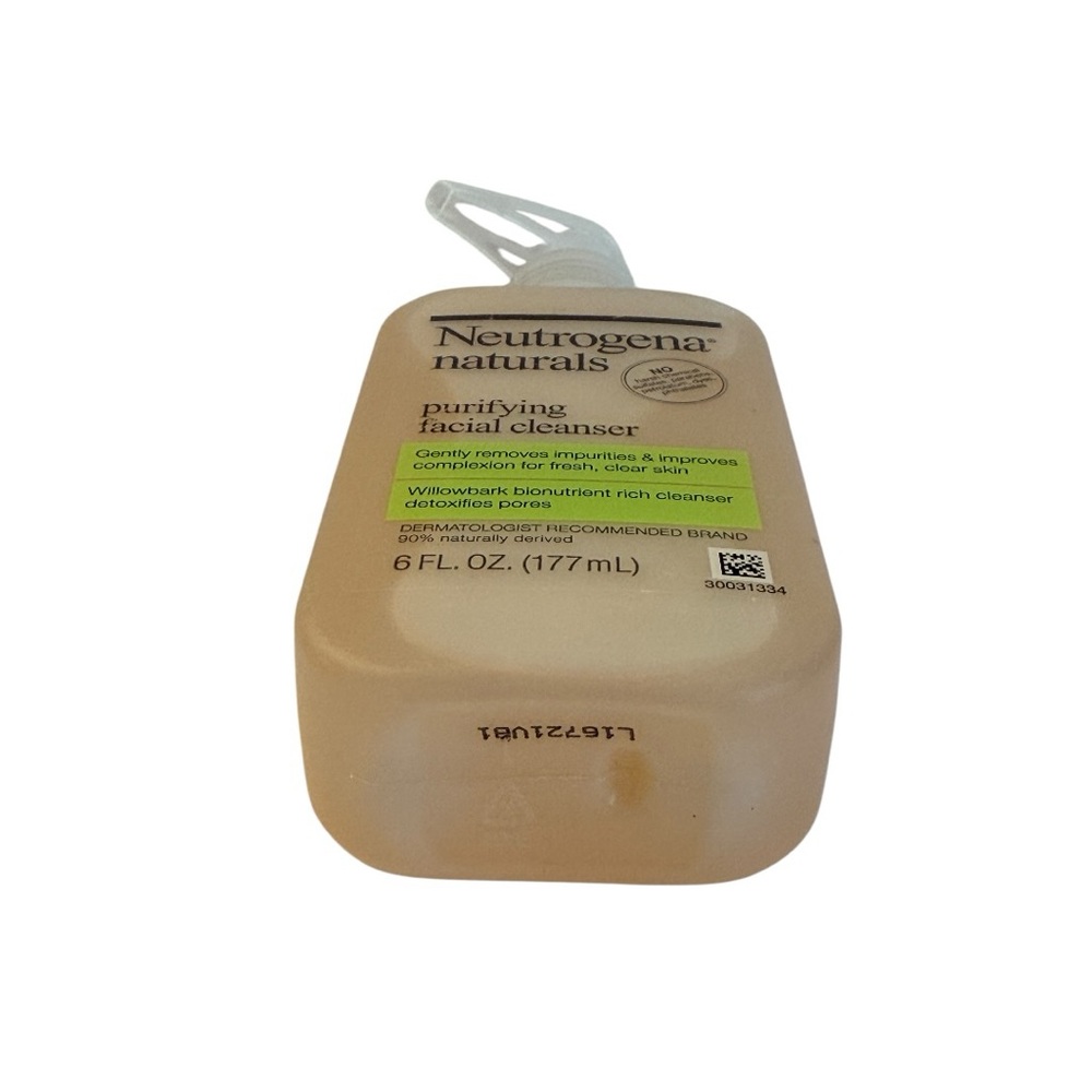 Neutrogena Naturals Purifying Daily Facial Cleanser Face Wash 6 fl oz New - Picture 3 of 5